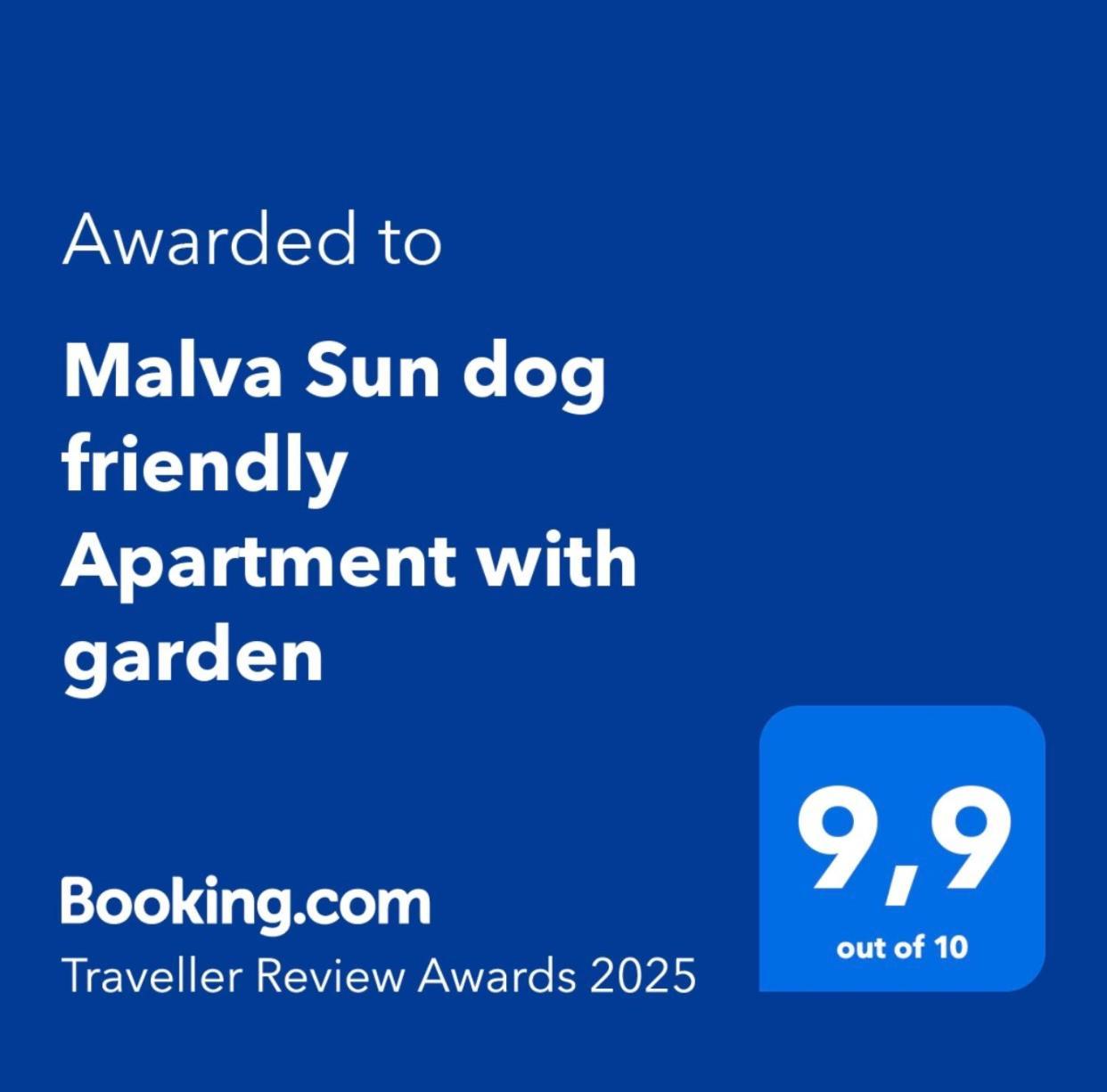 Malva Sun Dog Friendly Apartment With Garden โควอบเซก ภายนอก รูปภาพ
